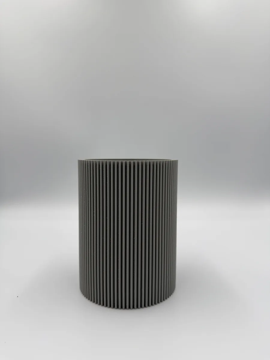 Round Fluted pencil holder