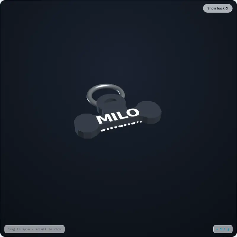 Pet ID Tag Studio