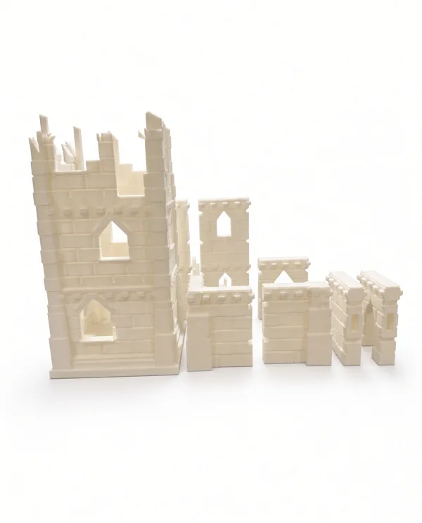 Gothic Ruins test print, full layout